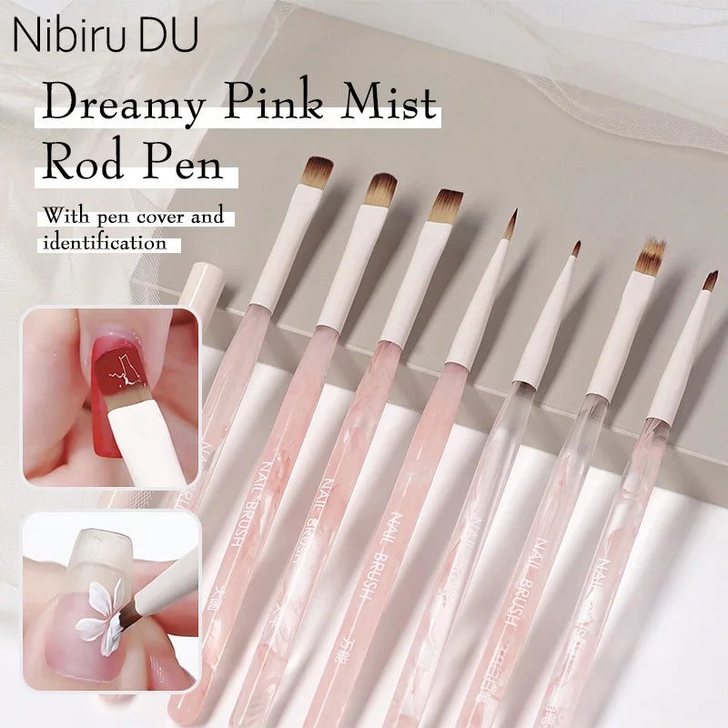 Nail Glue Phototherapy Pen Multiple Models Multifunctional Nail Art Painting Drawing Brush Manicure Professionnel Brushes Tool